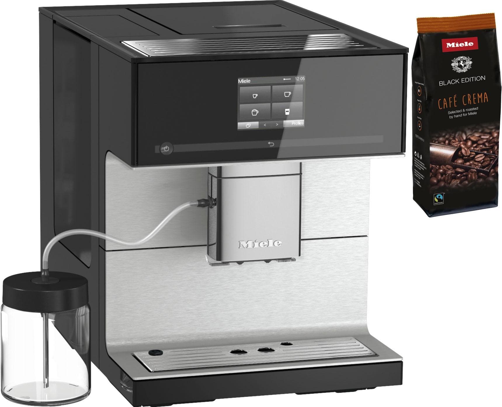 Miele Kaffeevollautomat CM7350 CoffeePassion schwarz