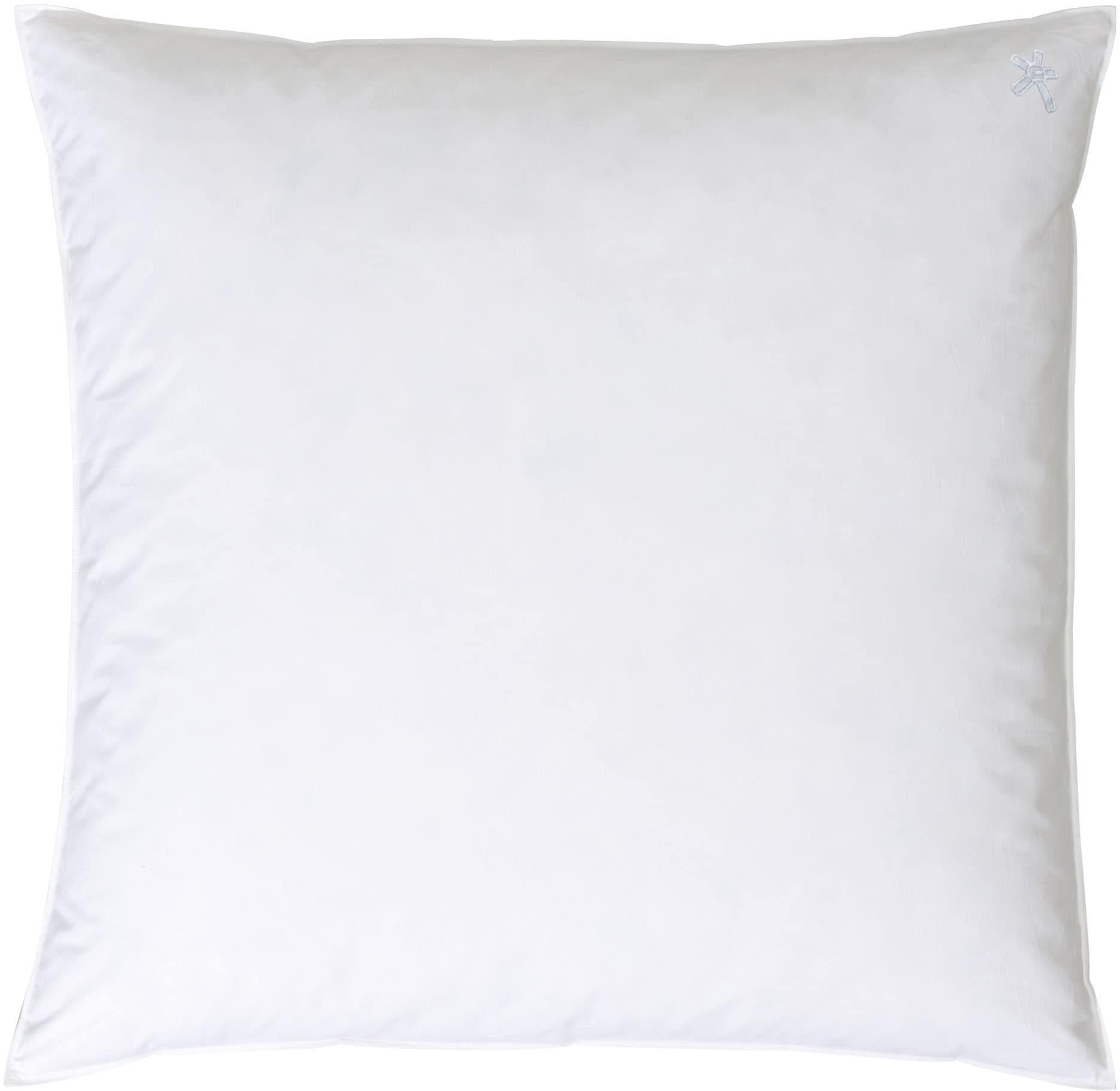 CENTA-STAR 3-Kammer-Kopfkissen Classic Soft Weiß 80x80cm Baumwolle