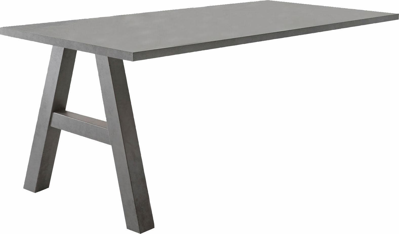 Anbautisch Mio Mäusbacher Graphit Holzwerkstoff