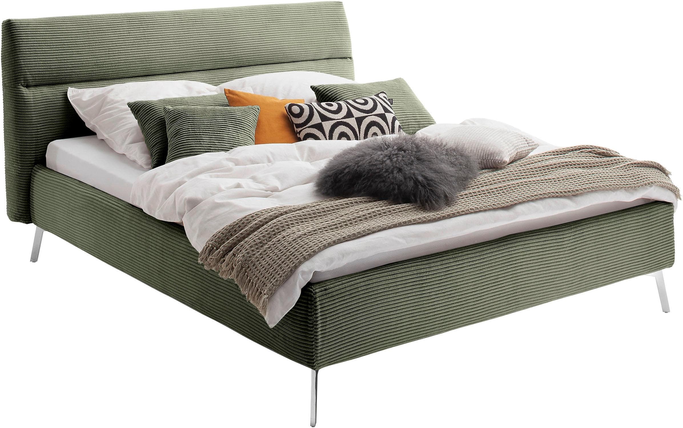 Home Affaire Polsterbett Elvo 200x200 cm mit Matratze