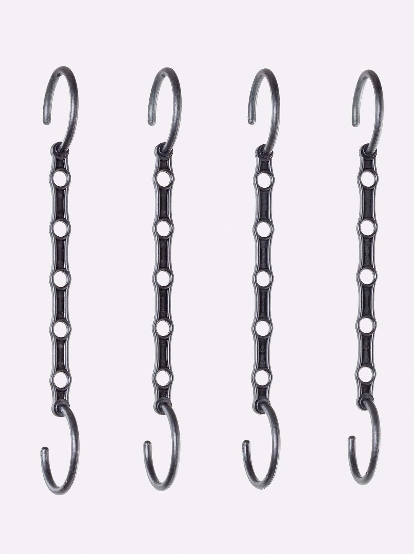 Kleiderbügel HEINE HOME Schwarz Kunststoff