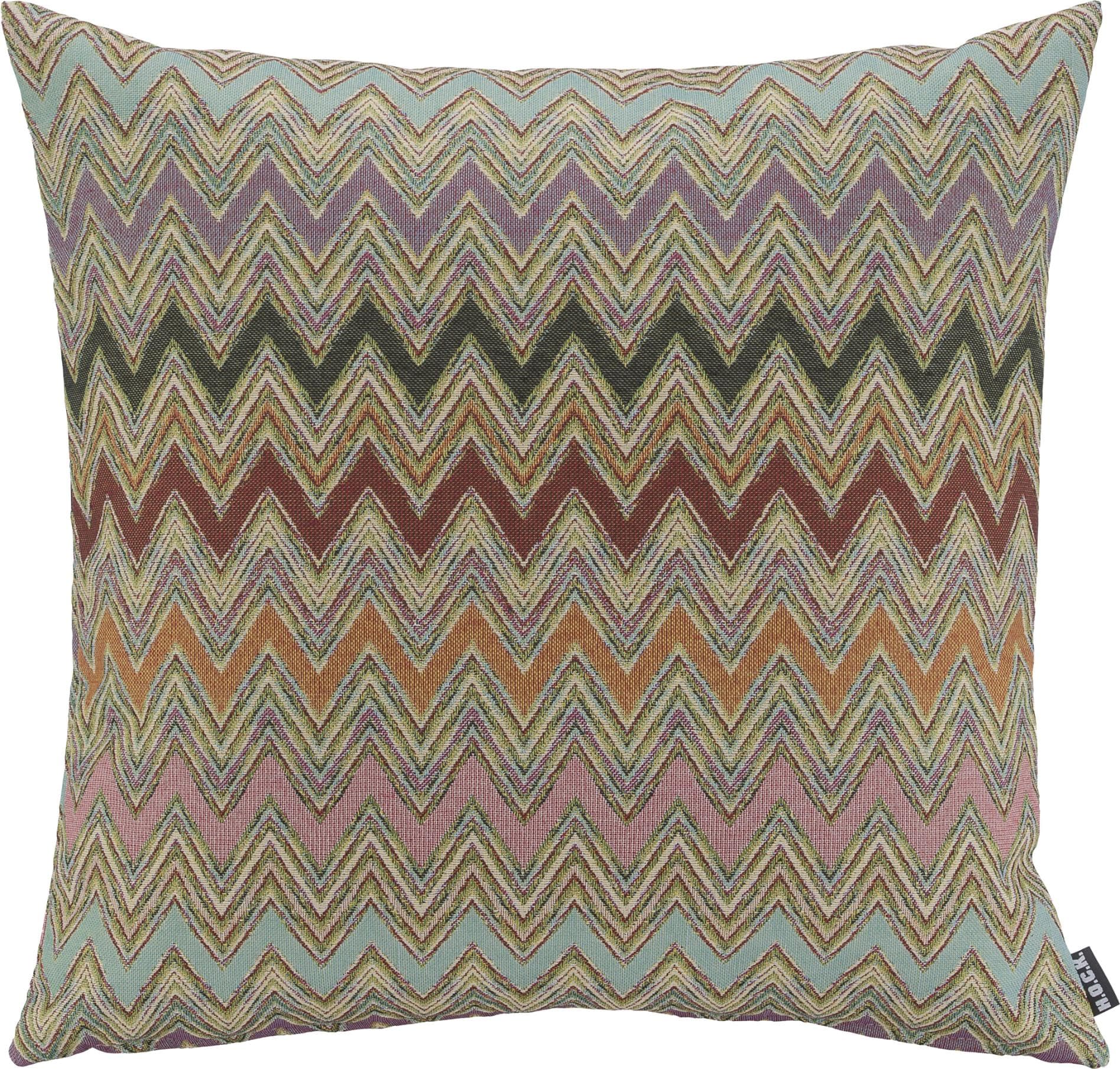 H.O.C.K. Dekokissen Cahlil Bunt Zick-Zack-Muster