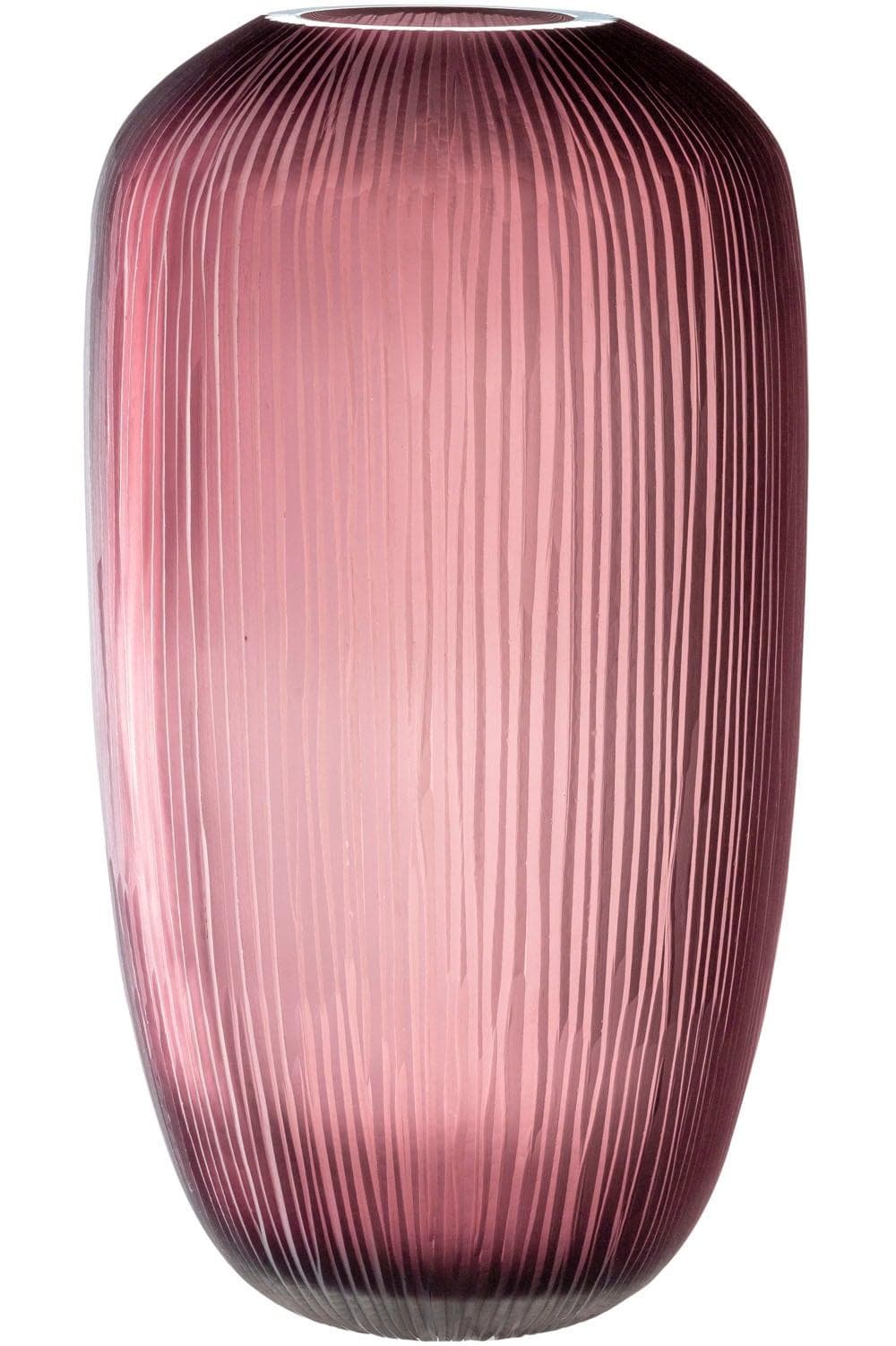 Leonardo Bodenvase BELLAGIO Glas lila handgefertigt