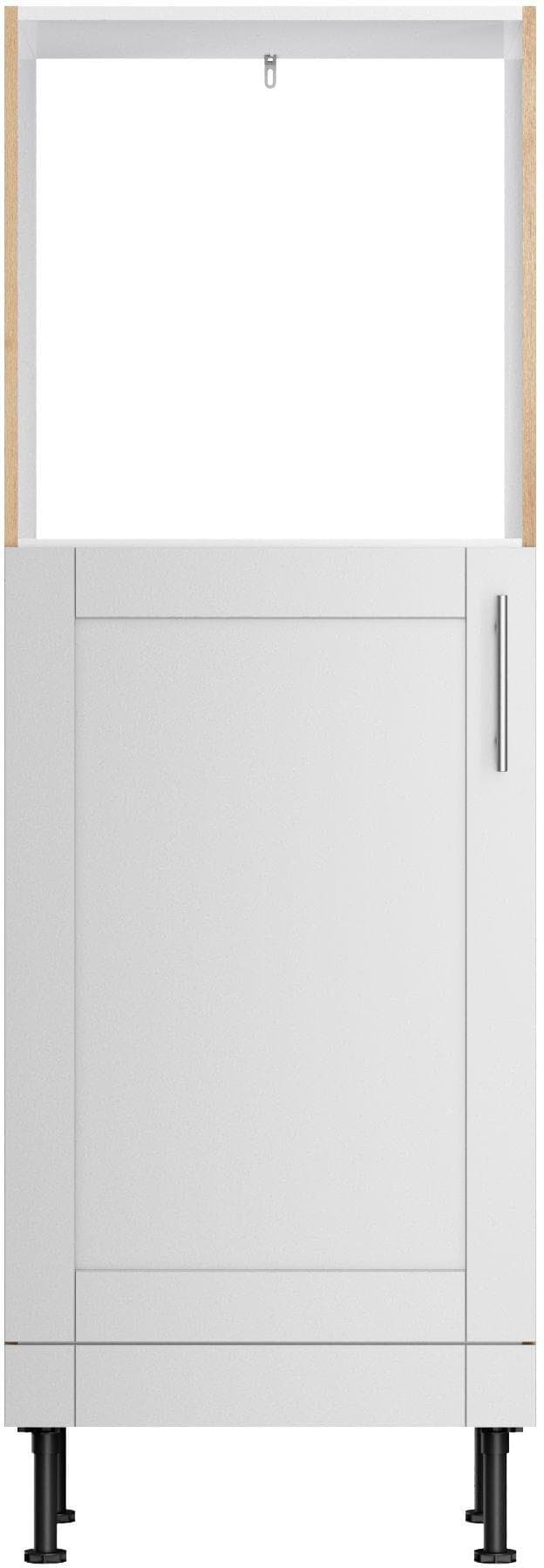 Kochstation KS-Ahus Umbauschrank Grau Wildeiche 60cm
