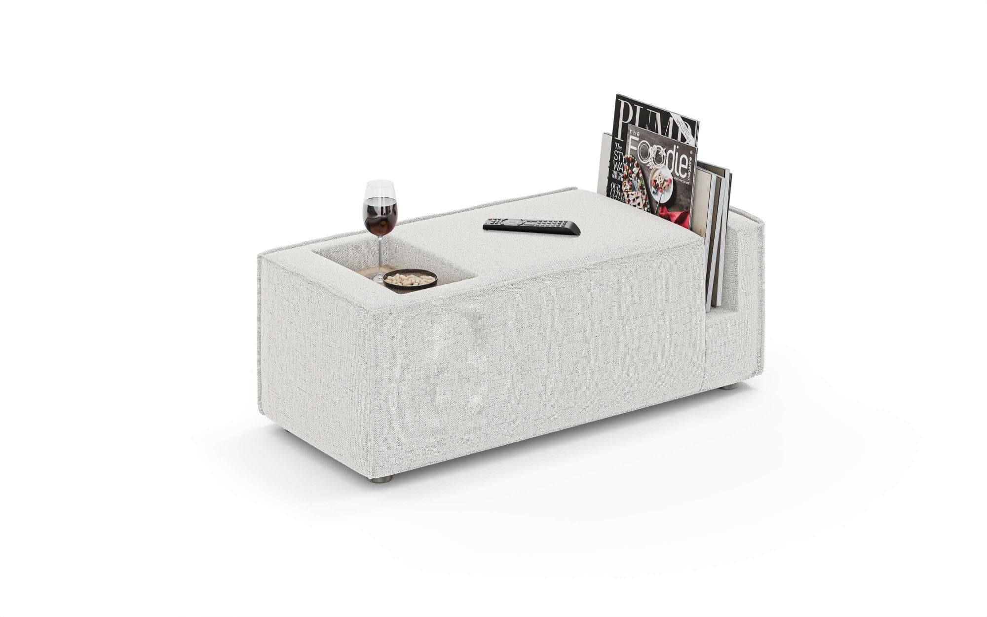 OTTO HOME HAILY Sofaelement Tisch beige mit Ablage
