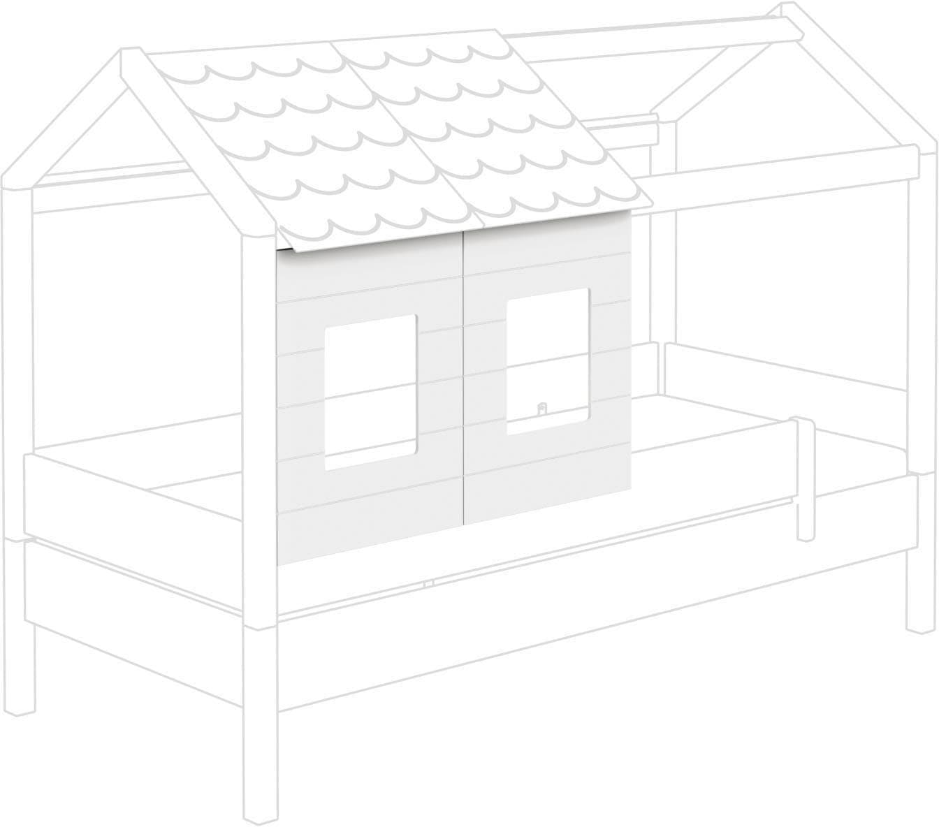 PAIDI Wandpaneel Weiß mit Sicherheitsverschluss