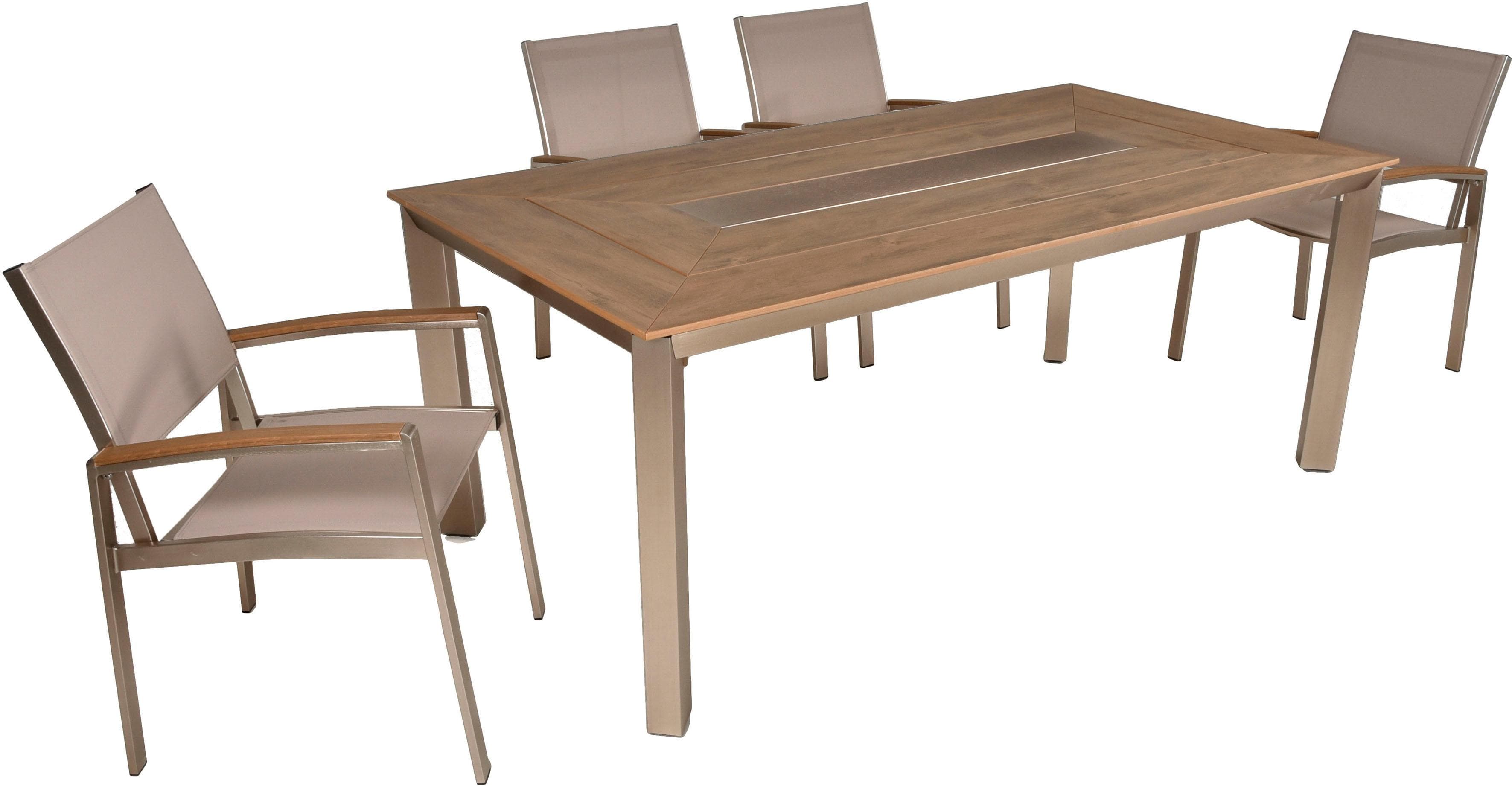 Kunststoff Garten Essgruppe - 5-teilig