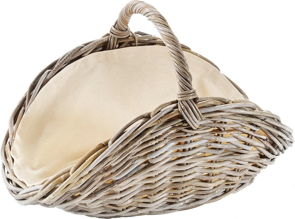 LOCKER Aufbewahrungskorb Rattan beige Landhausstil