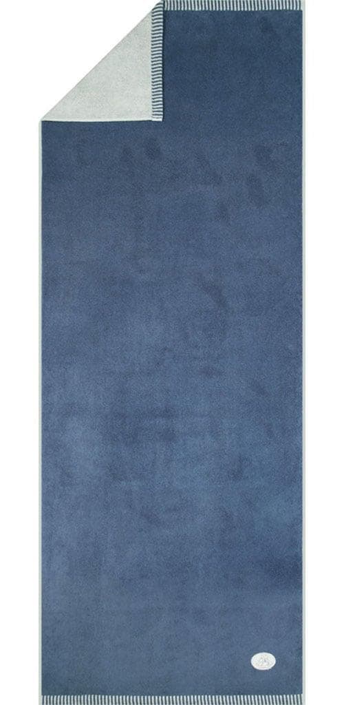 Egeria Saunatuch BEN Blau Frottee 75x200 cm