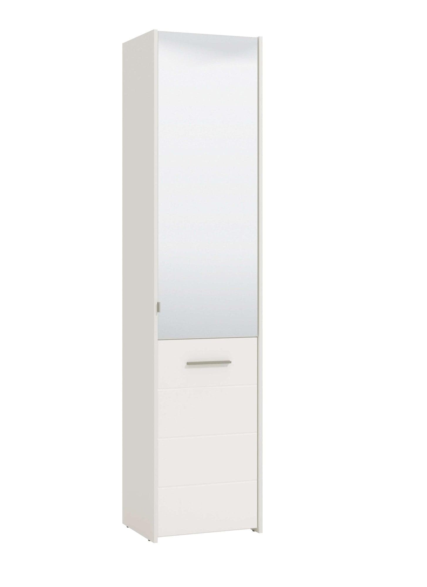 INOSIGN Menorca Schuhschrank: Moderner Metall-Schuhkommode mit Spiegel