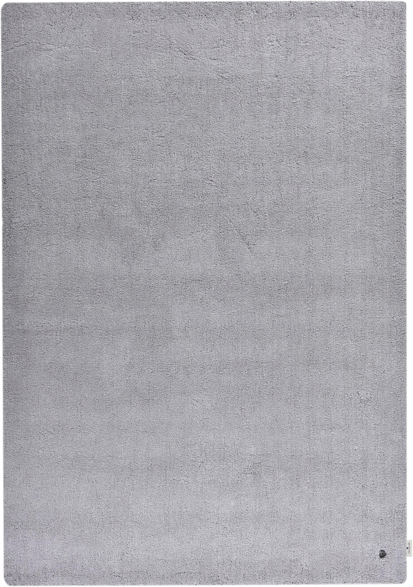 Shaggy Teppich in grauem Pastell, 140x200 cm