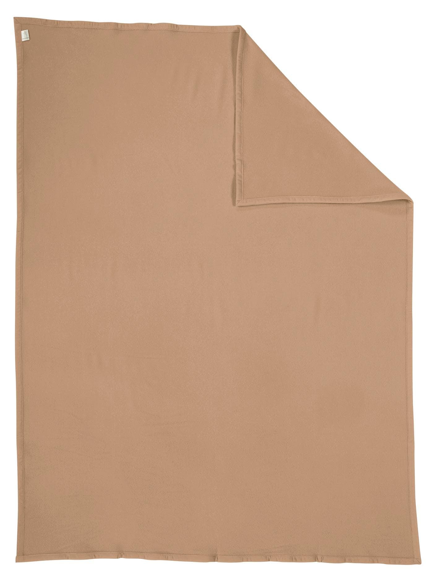 Wohndecke ESKIMO braun 150x200cm 100% Wolle