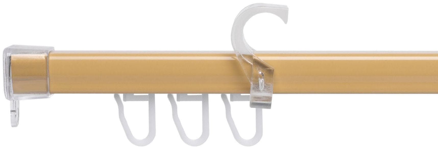Liedeco U-Schiene beige Metall Gardinenstangen