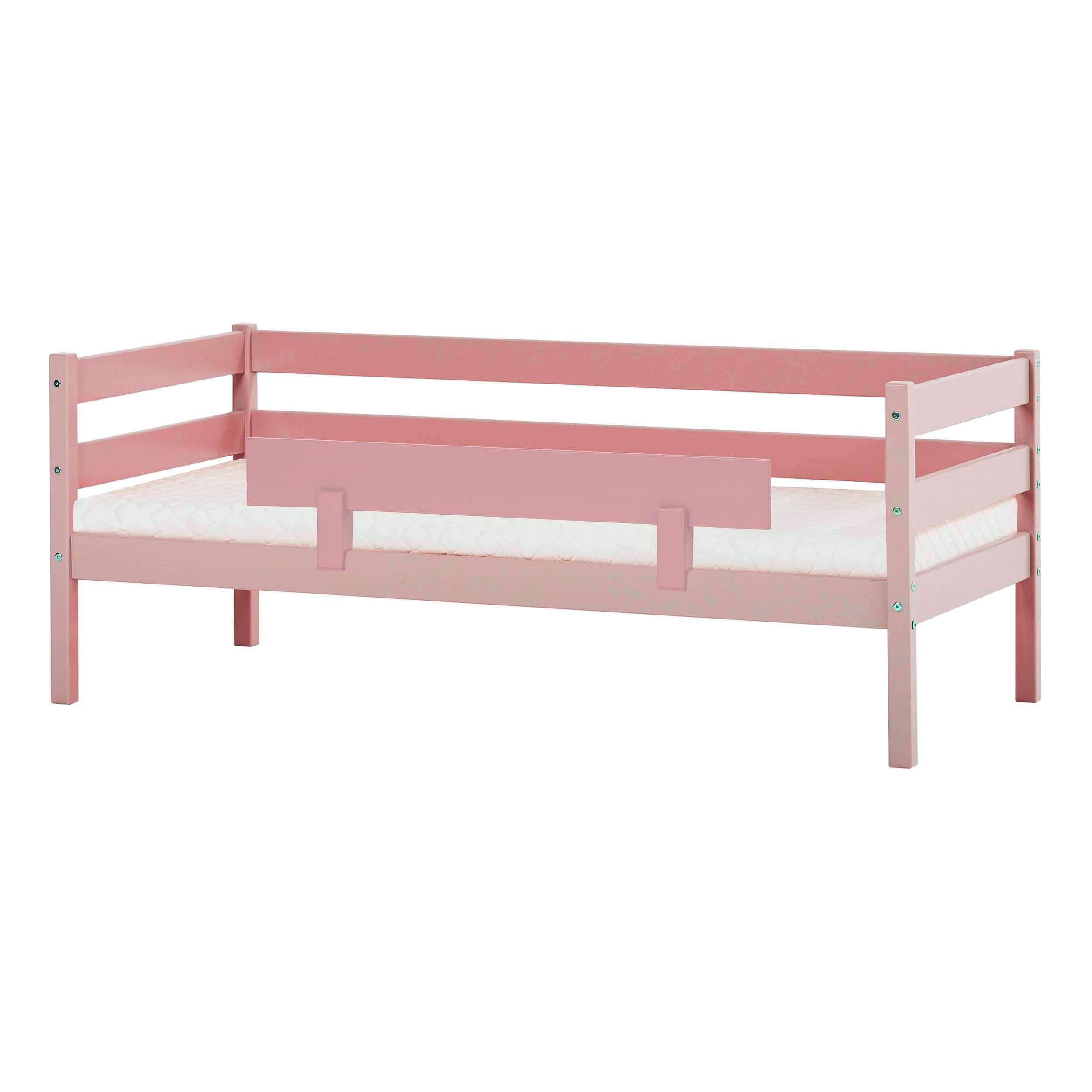 Hoppekids ECO Comfort Kinderbett Rosa Kiefer Massivholz mit Matratze