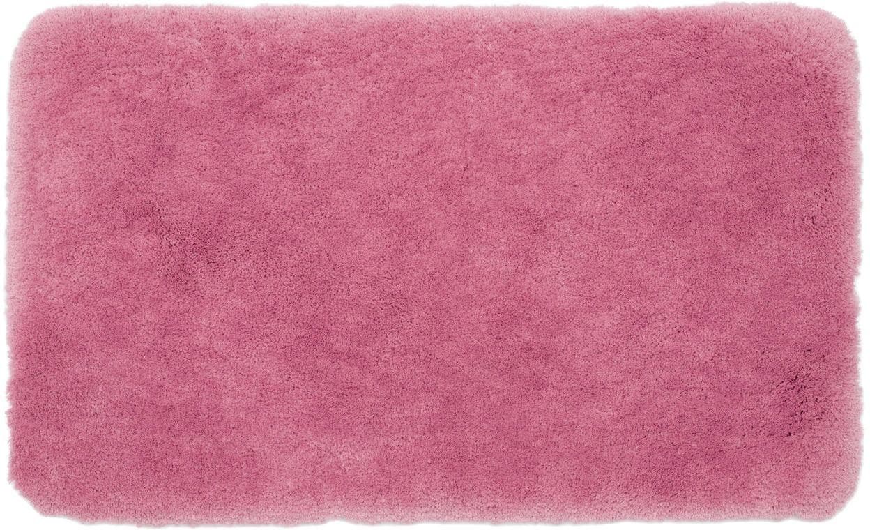 Gözze Badematte Badteppich Deluxe: Rutschhemmend, Fußbodenheizungsgeeignet, Rosa