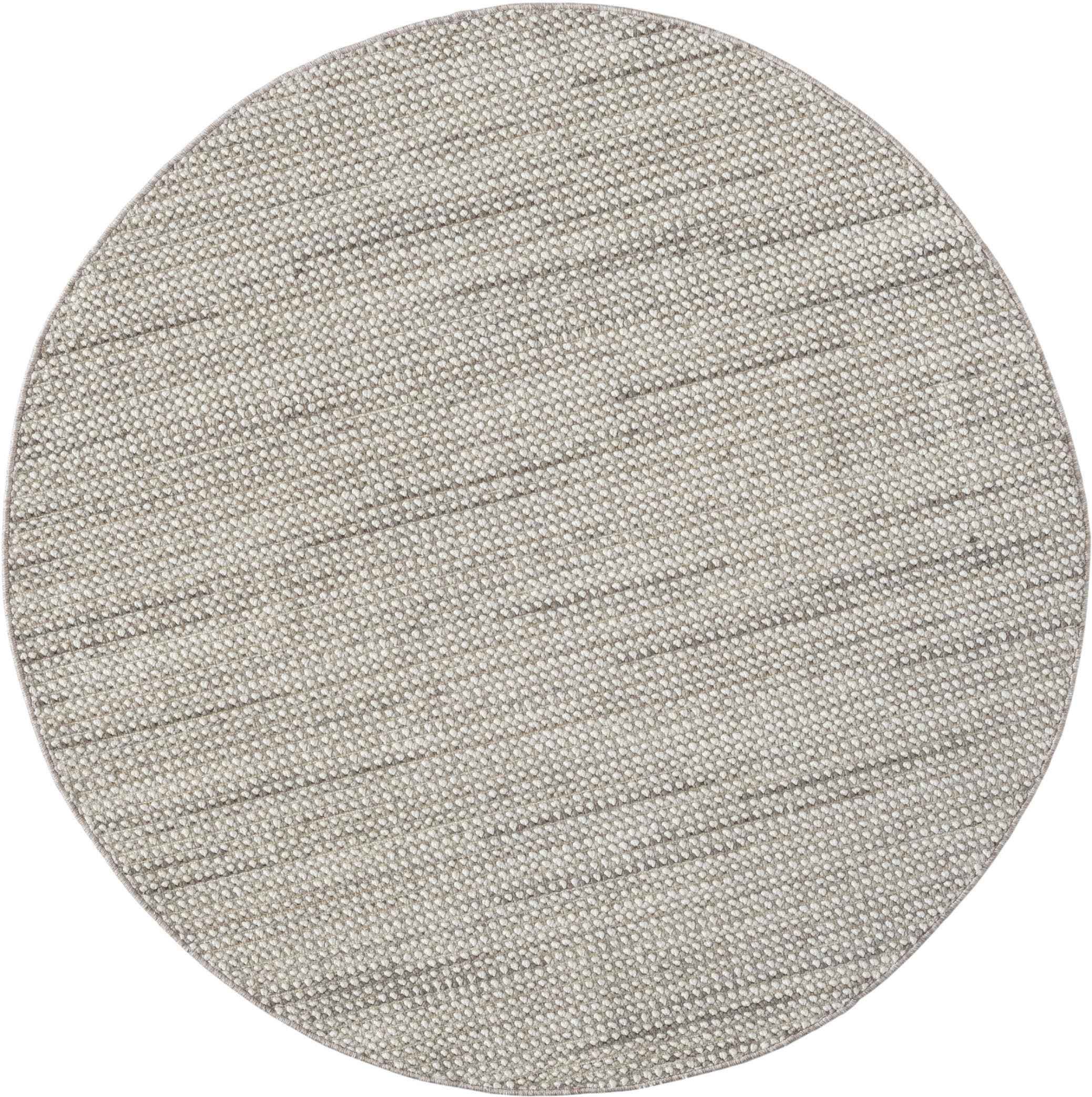 MyFlair Teppich Ava Sisal-Optik 120x120 cm