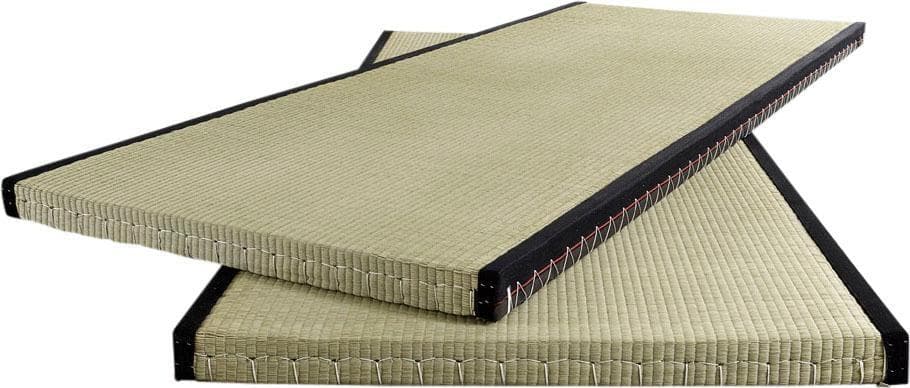 KARUP DESIGN Tatami Futonmatratze Grün Reisstroh