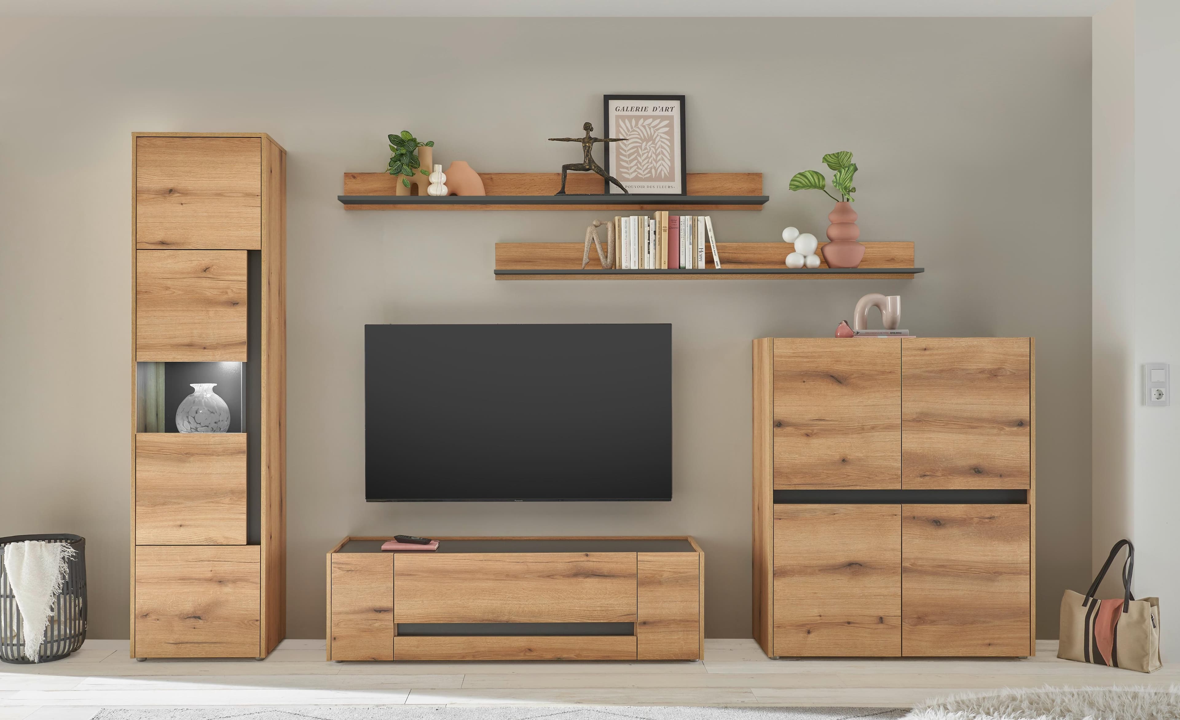 INOSIGN Wohnwand City/Giron, (Set, 5-St)