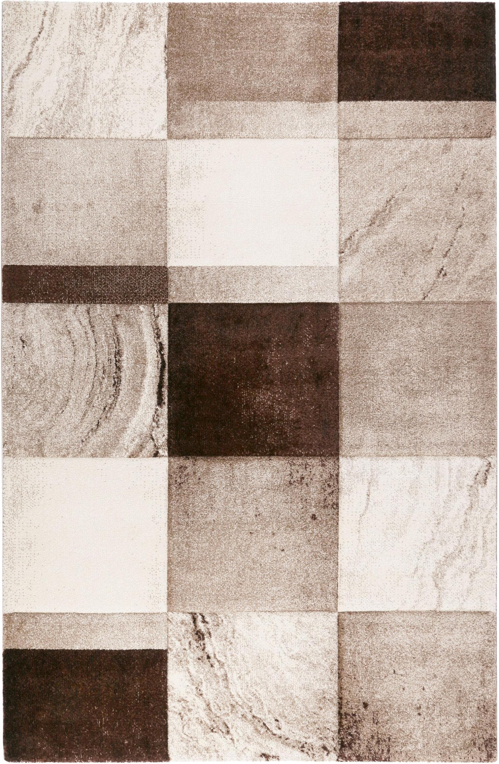 Wecon Home Teppich Mirage - Marmoroptik, Polypropylen, Wohnzimmer