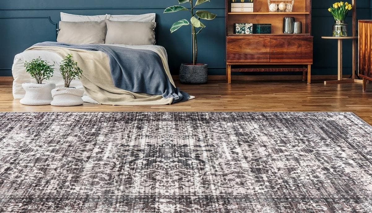 Arte Espina Teppich Saphira 500 Grau Vintage Kurzflor