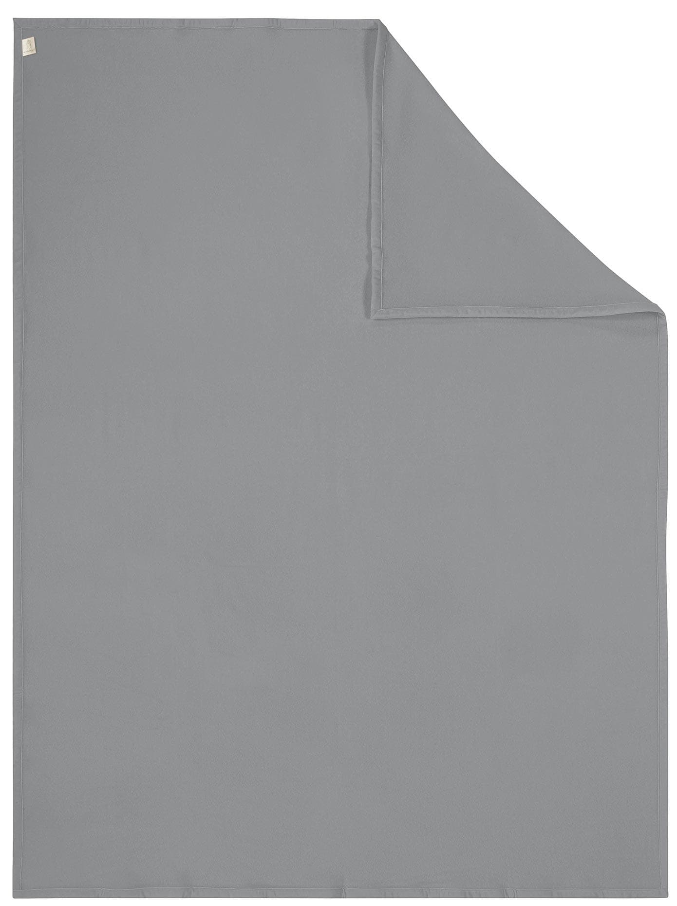 Wohndecke ESKIMO grau 150x200cm 100% Wolle