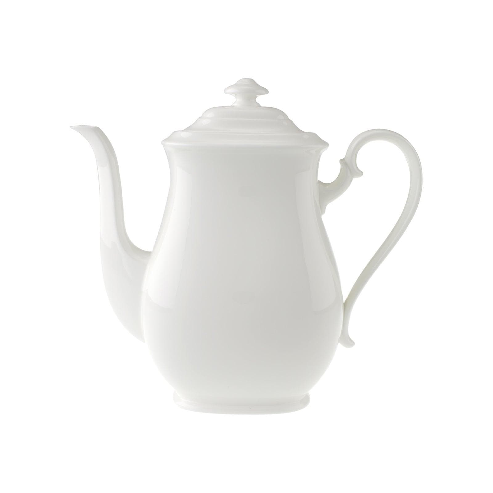 Villeroy & Boch Royal Kaffeekanne 1,1 Liter Weiß Premium Porzellan