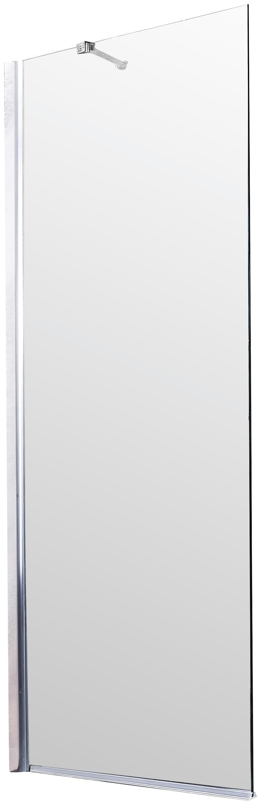 Sanotechnik Duschwand Sanoflex Young Grau Chrom 95x195 cm