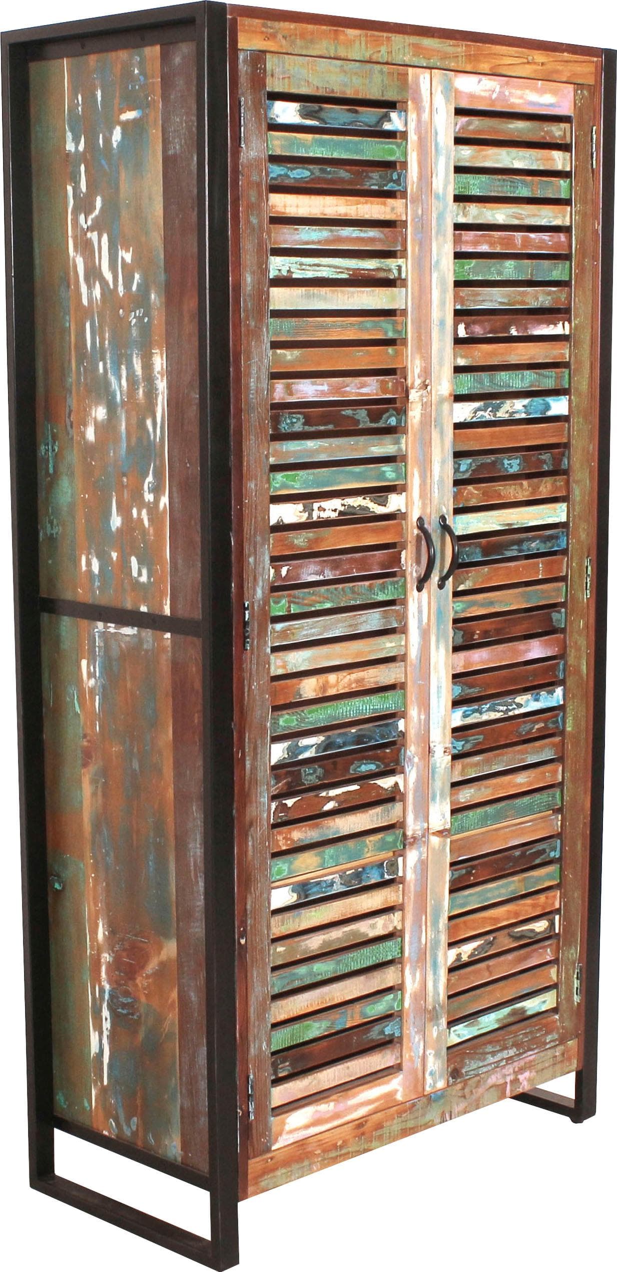 Garderobenschrank 'SIT Fiume' aus Massivholz