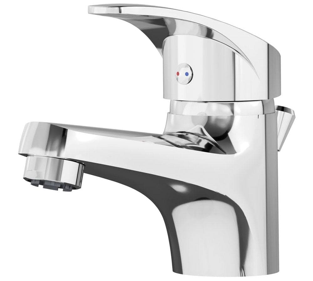 STIEBEL ELTRON Waschtischarmatur MAE-W silber verchromt Niederdruck