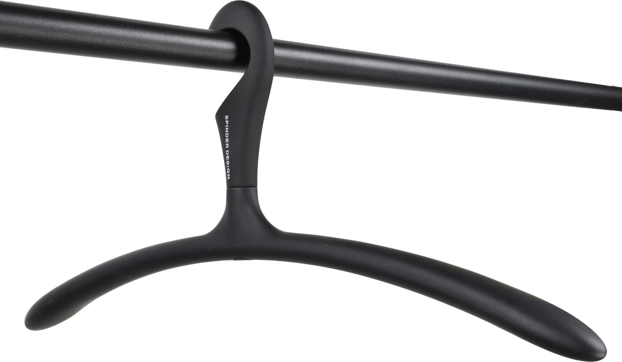 SPINDER DESIGN Kleiderbügel Arx Schwarz Kunststoff