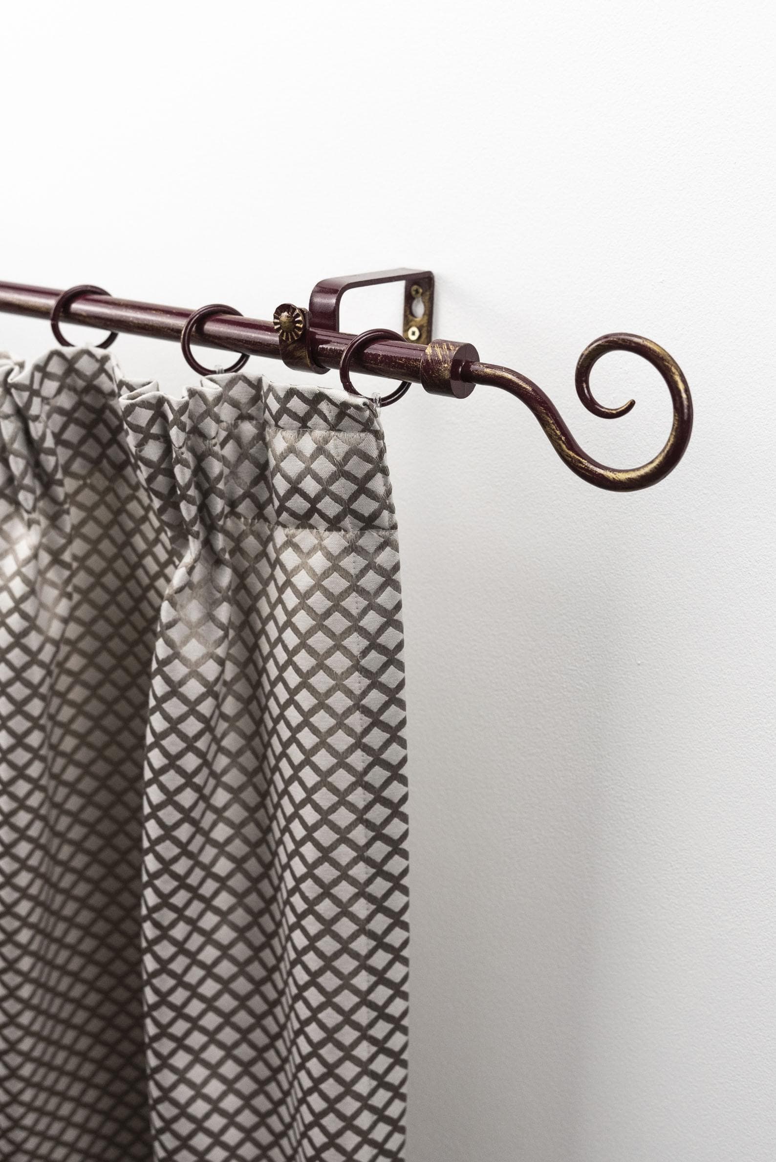 Gardinenstange GARESA Roma rot gold 180cm