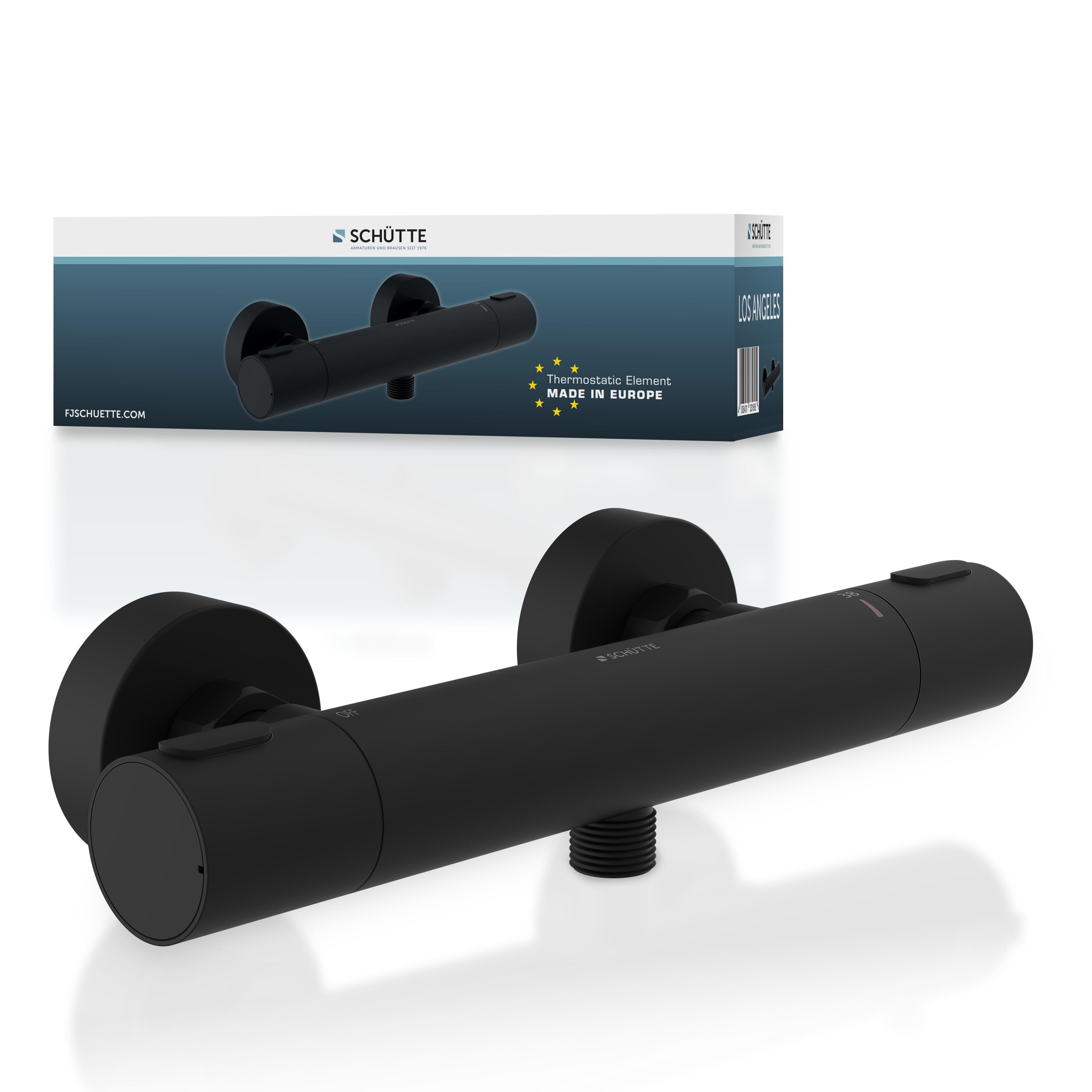 Schütte Duscharmatur LOS ANGELES Eco-Stopp-Funktion, Thermostat