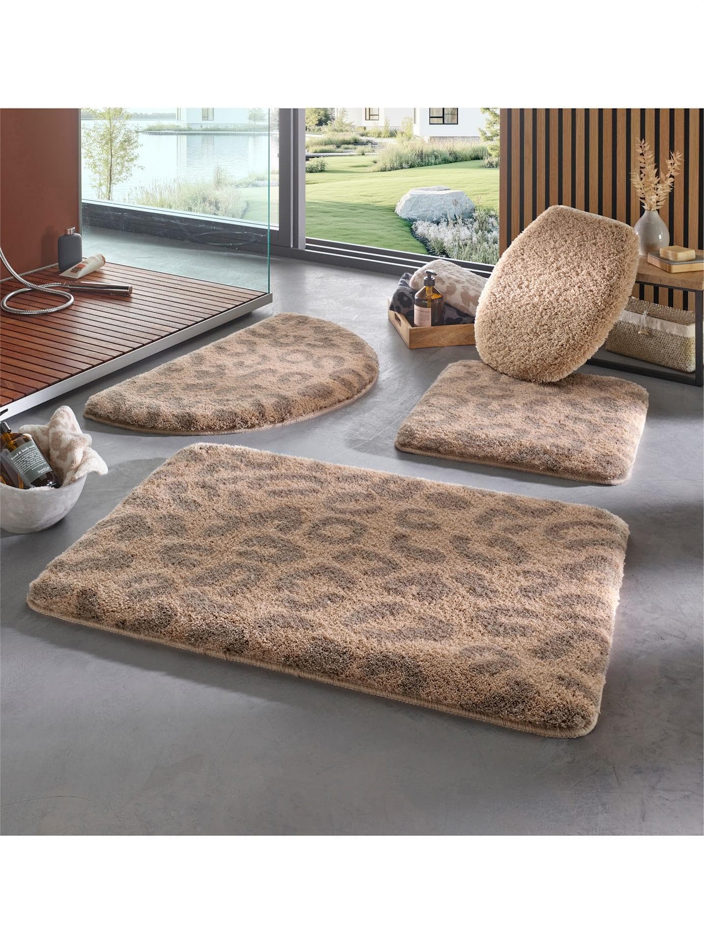 Badematte Hagemann Gr. 3 beige rutschhemmend