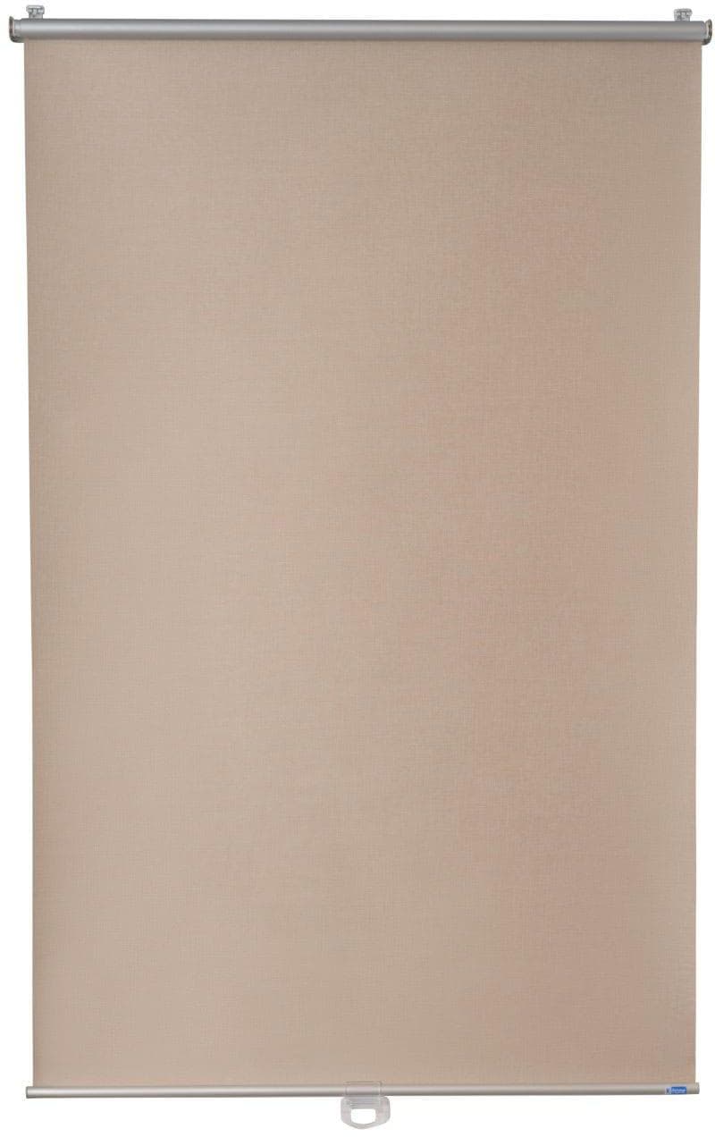 Springrollo K-HOME Anna Beige Polyester Verdunkelnd Klemmfix