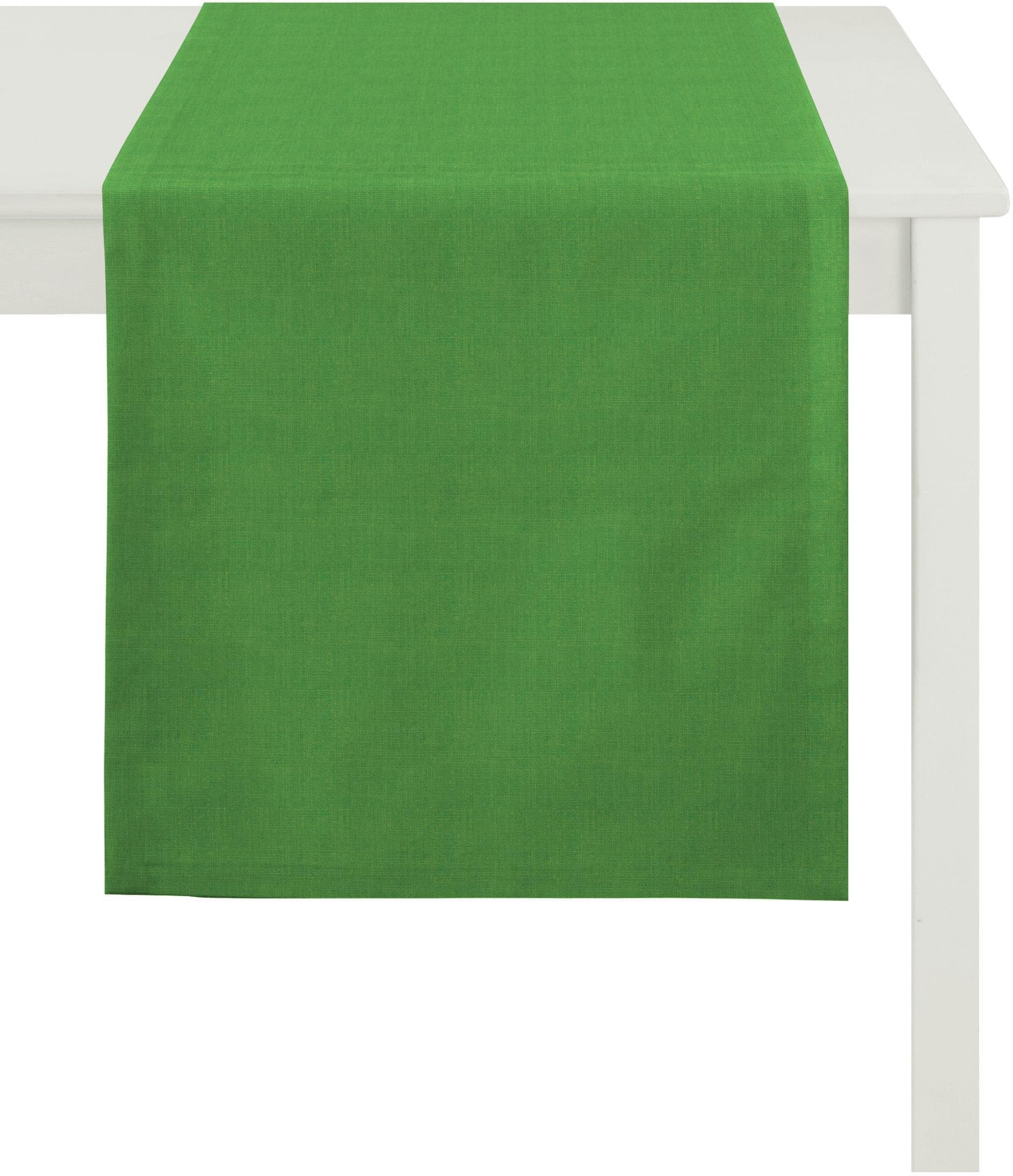 Tischläufer APELT Arizona Uni-Basic Grün 60x200cm