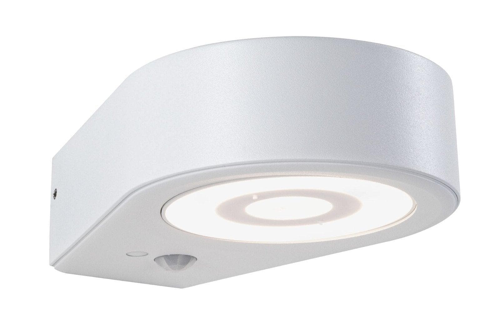 Paulmann LED Außen-Wandleuchte Silma Weiß IP44 Aluminium