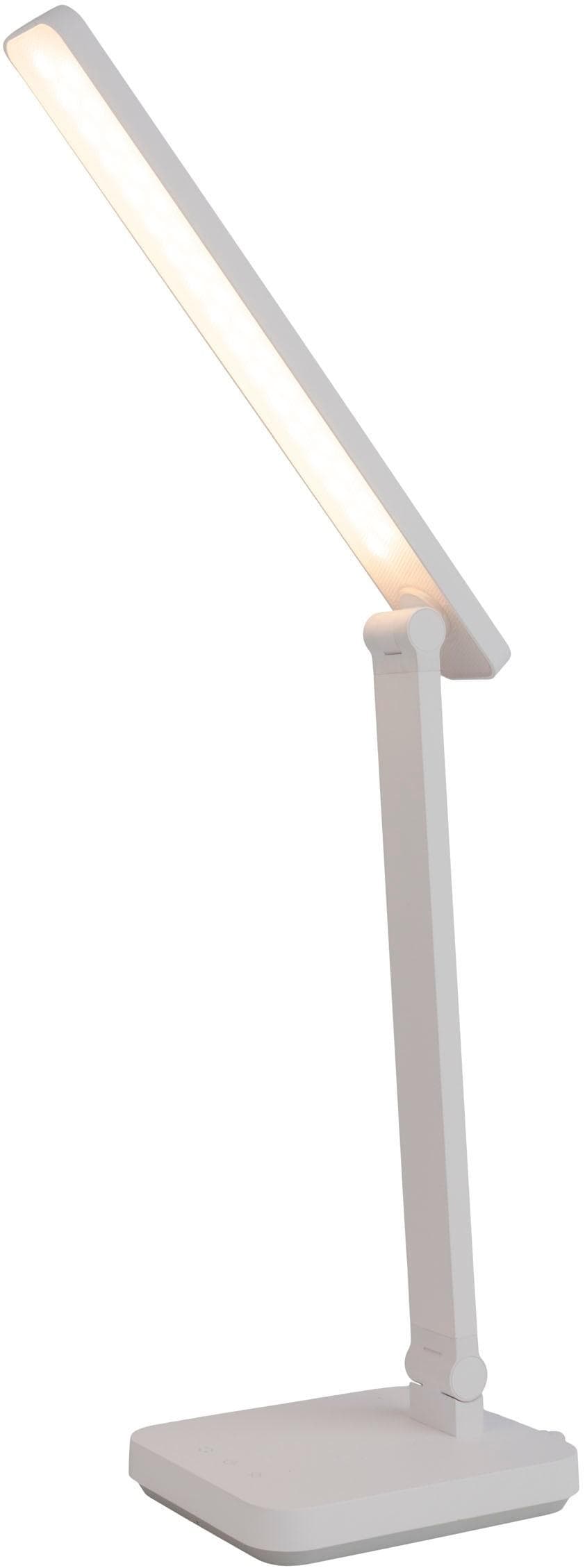 NÄVE Tischleuchte MOVER Weiß mit CCT-Farbwechsler und Dimmfunktion