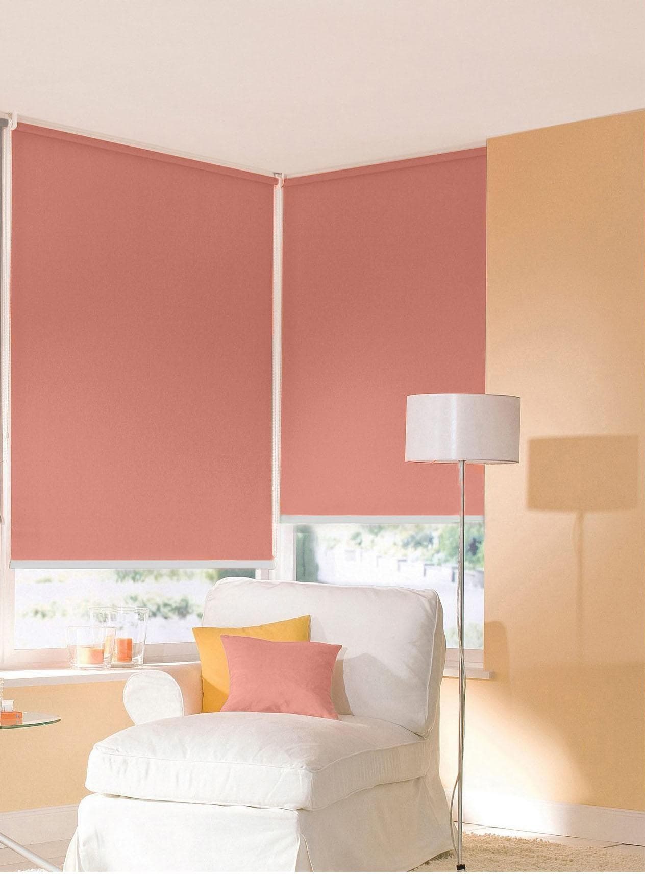 Seitenzugrollo SUNLINES One size Style uni orange Lichtschutz