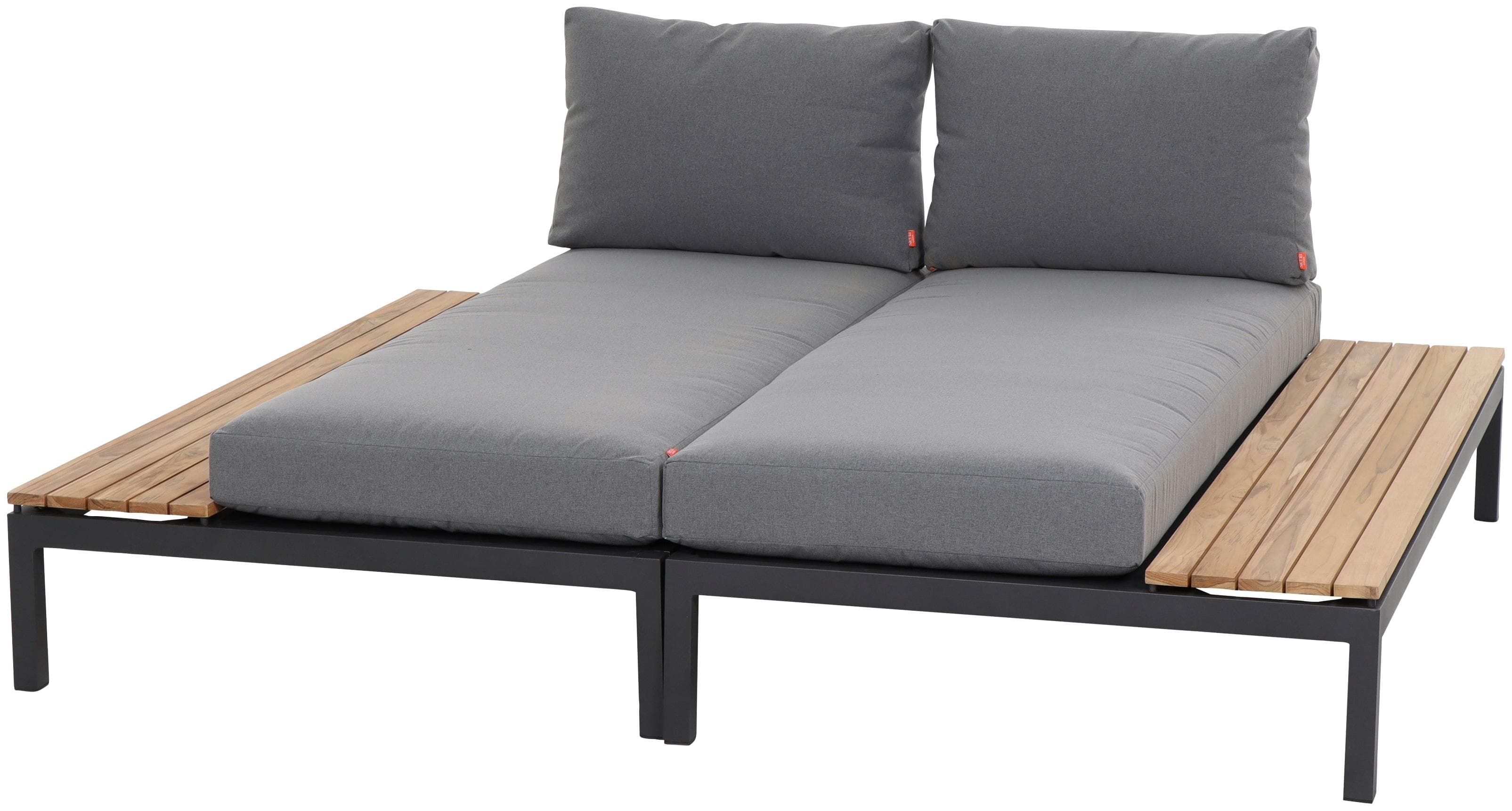 Links Eck-Loungesofa mit Recamiere