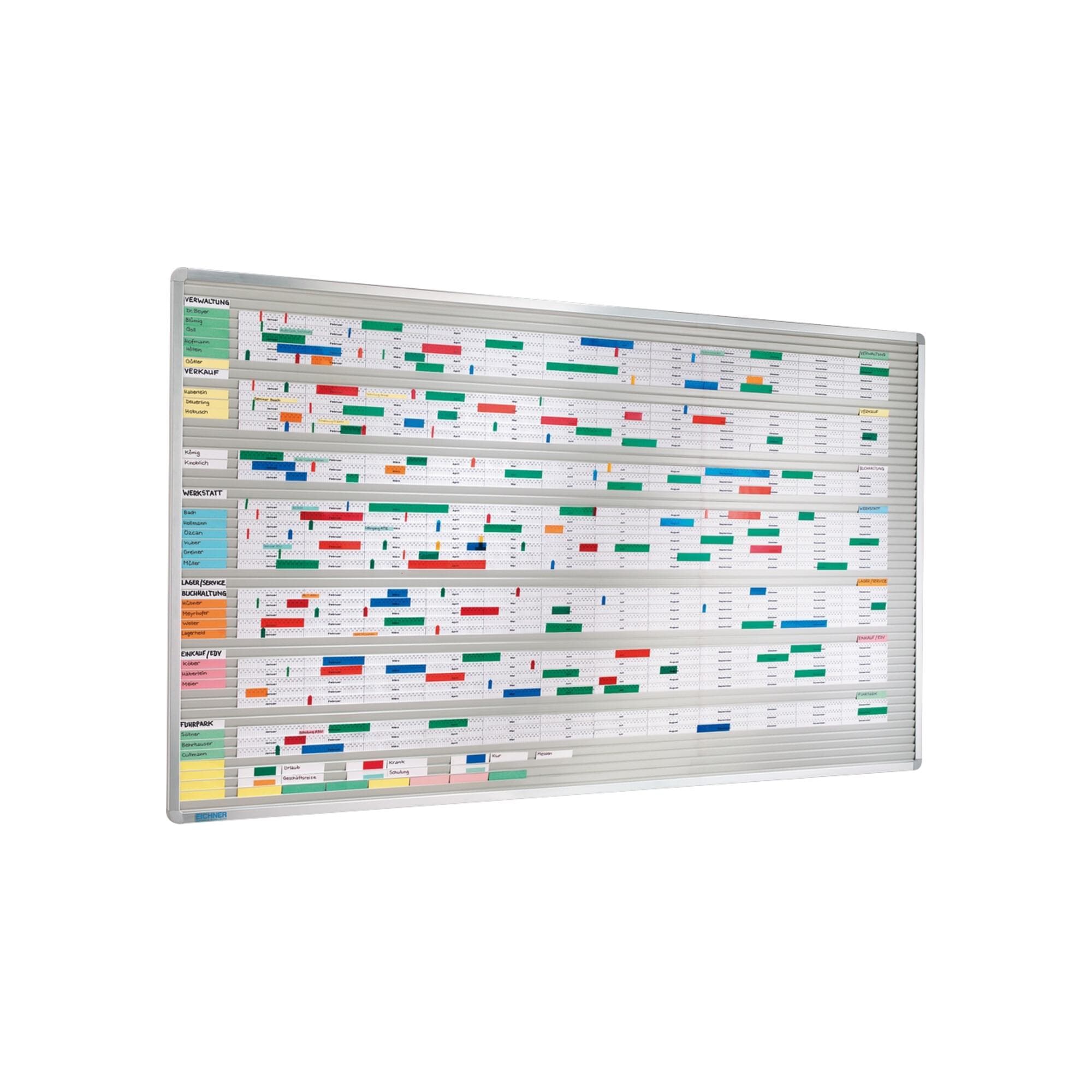 Eichner Einstecktafel Set mit Tafeln, Körbchen und Beschriftungsstreifen