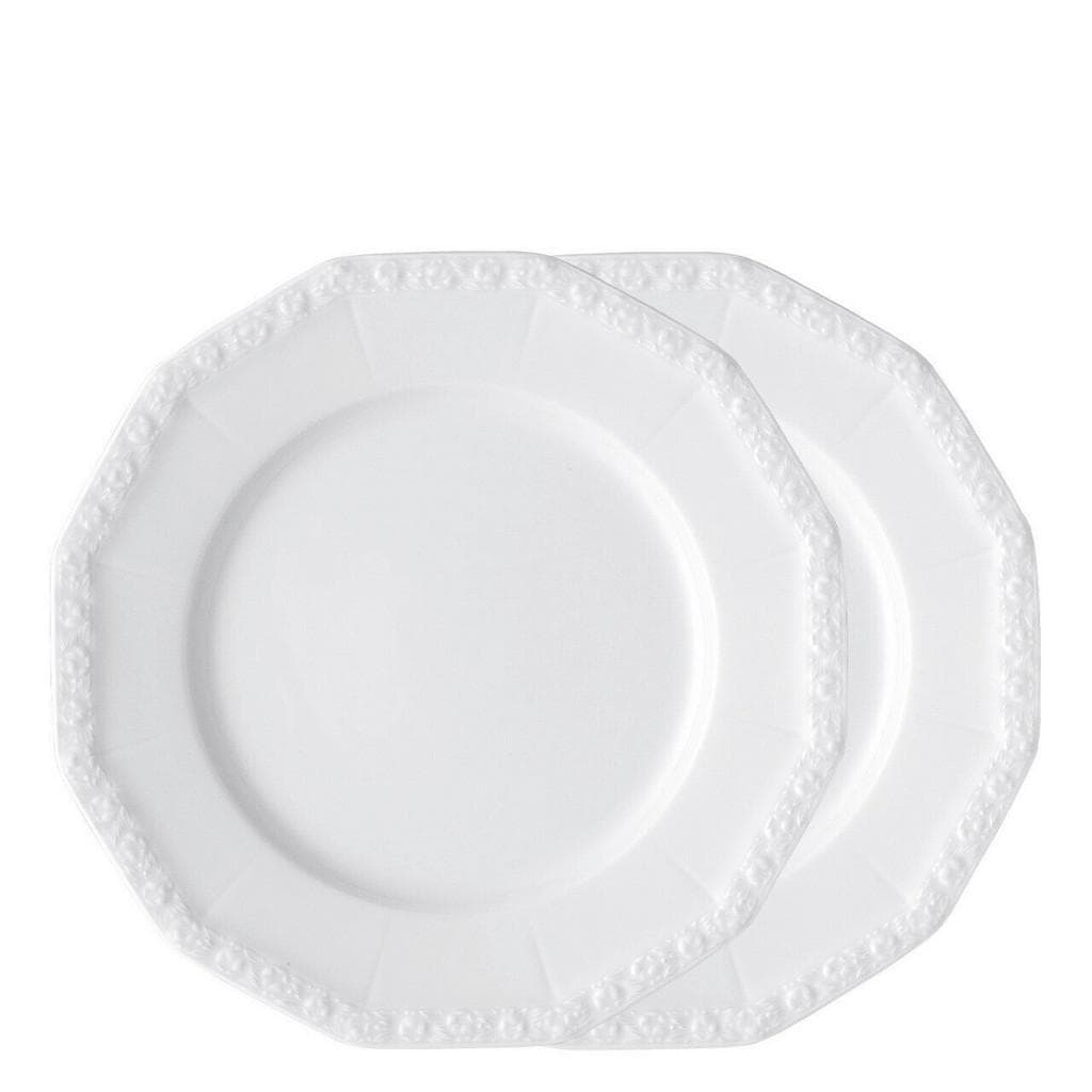 Rosenthal Speisetellerset Maria Weiß Keramik