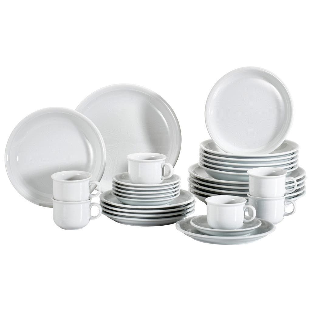 Thomas Kombiservice Trend 30-teilig Weiß Porzellan