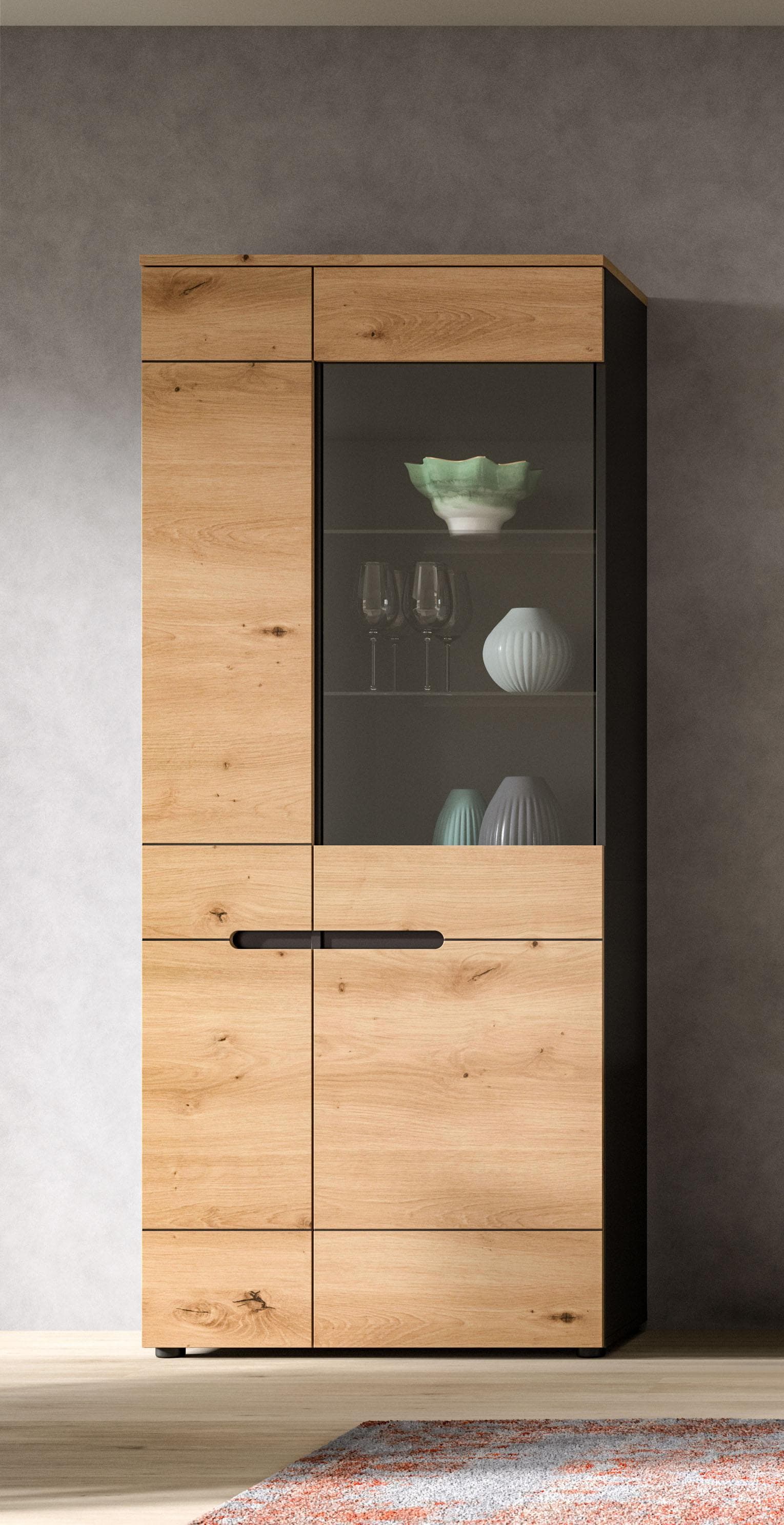 INOSIGN Vitrine REHAT Basalt grau Artisan NB