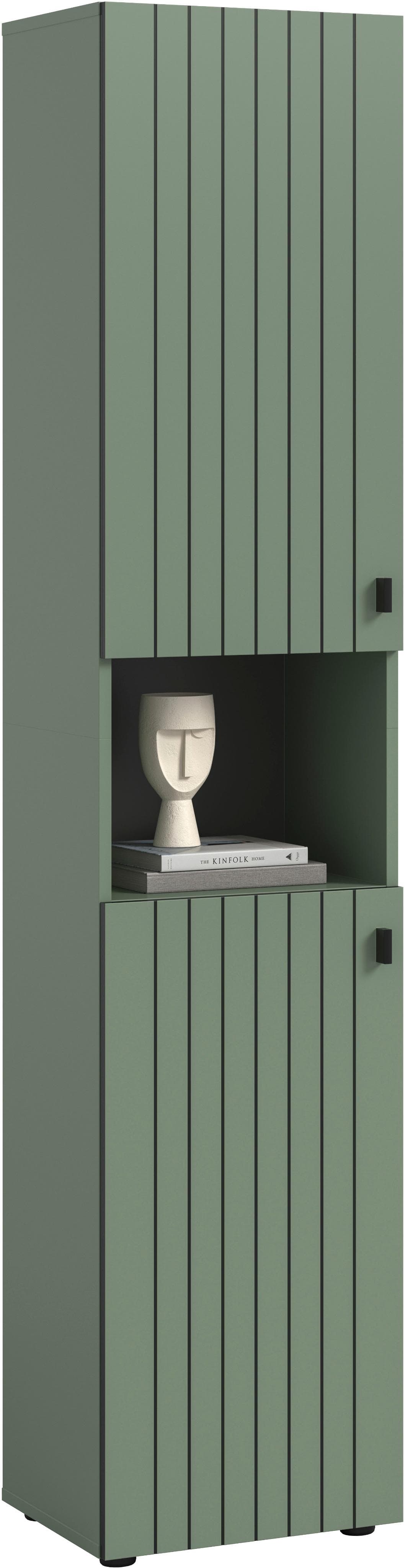 Garderobenschrank INOSIGN TATIO Smoke Green Nachbildung