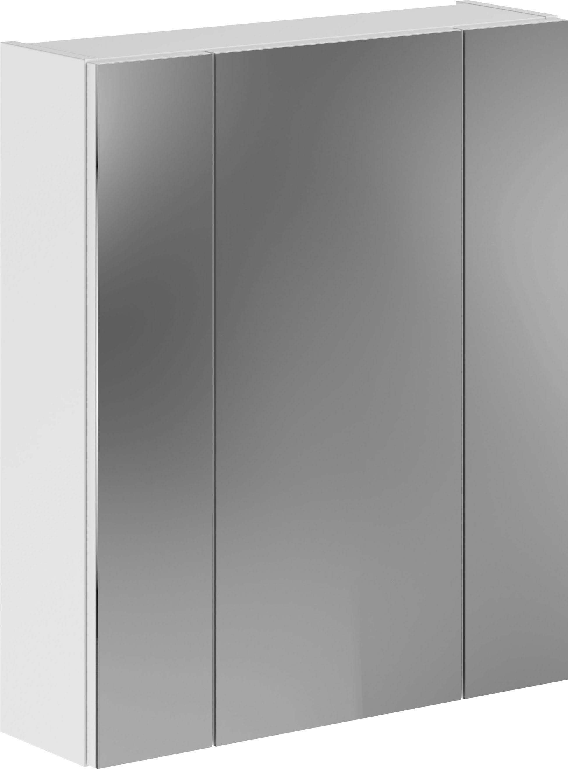 INOSIGN Malmö Badezimmerspiegelschrank - 3 Spiegeltüren, 9 Fächer