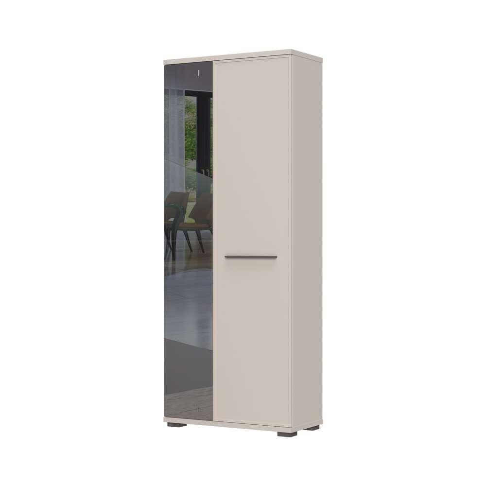 OTTO HOME Garderobenschrank Opera Beige mit Spiegeltür und Soft-Close