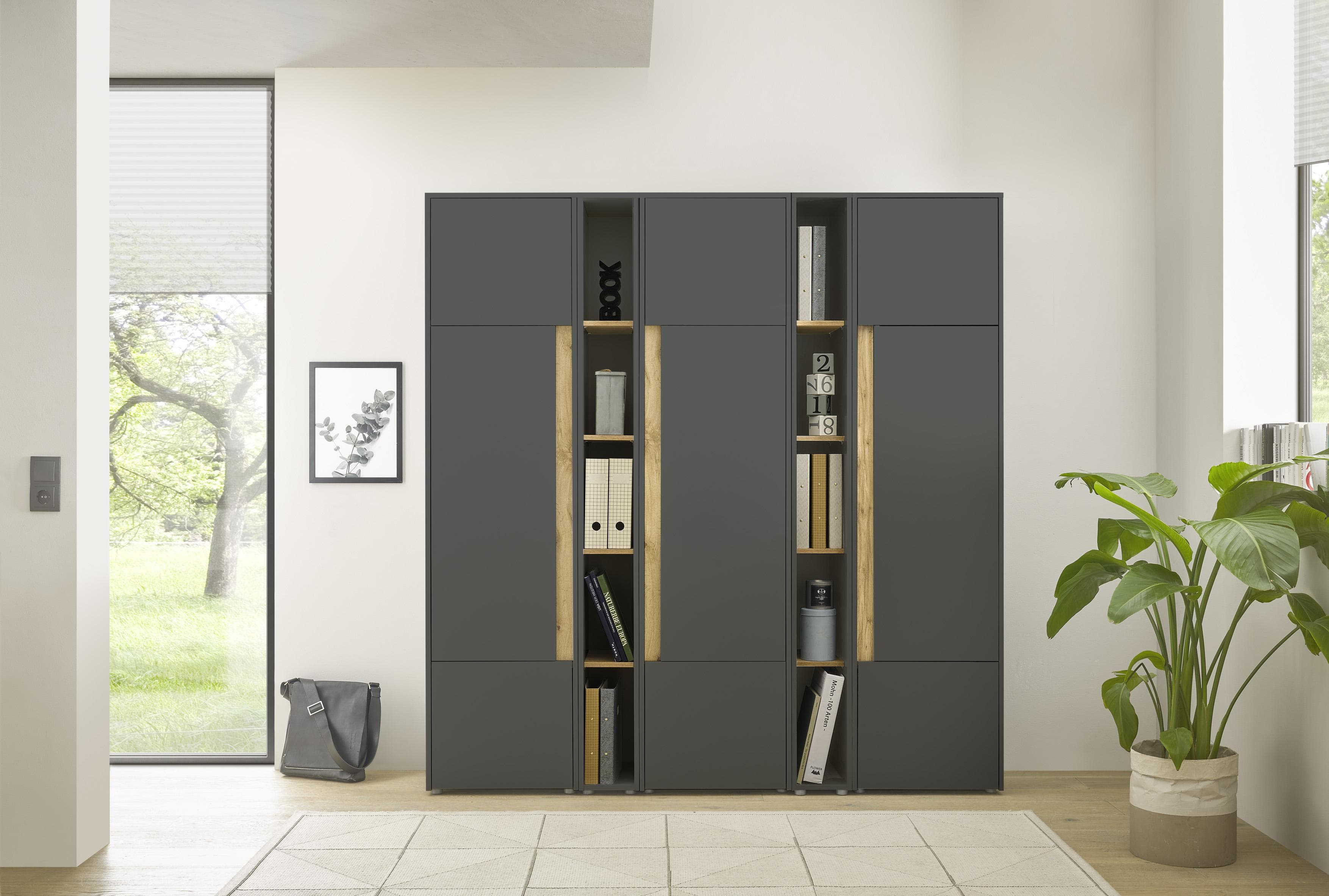 Büromöbel-Set INOSIGN City/Giron Grau Arbeitsmöbel-Set