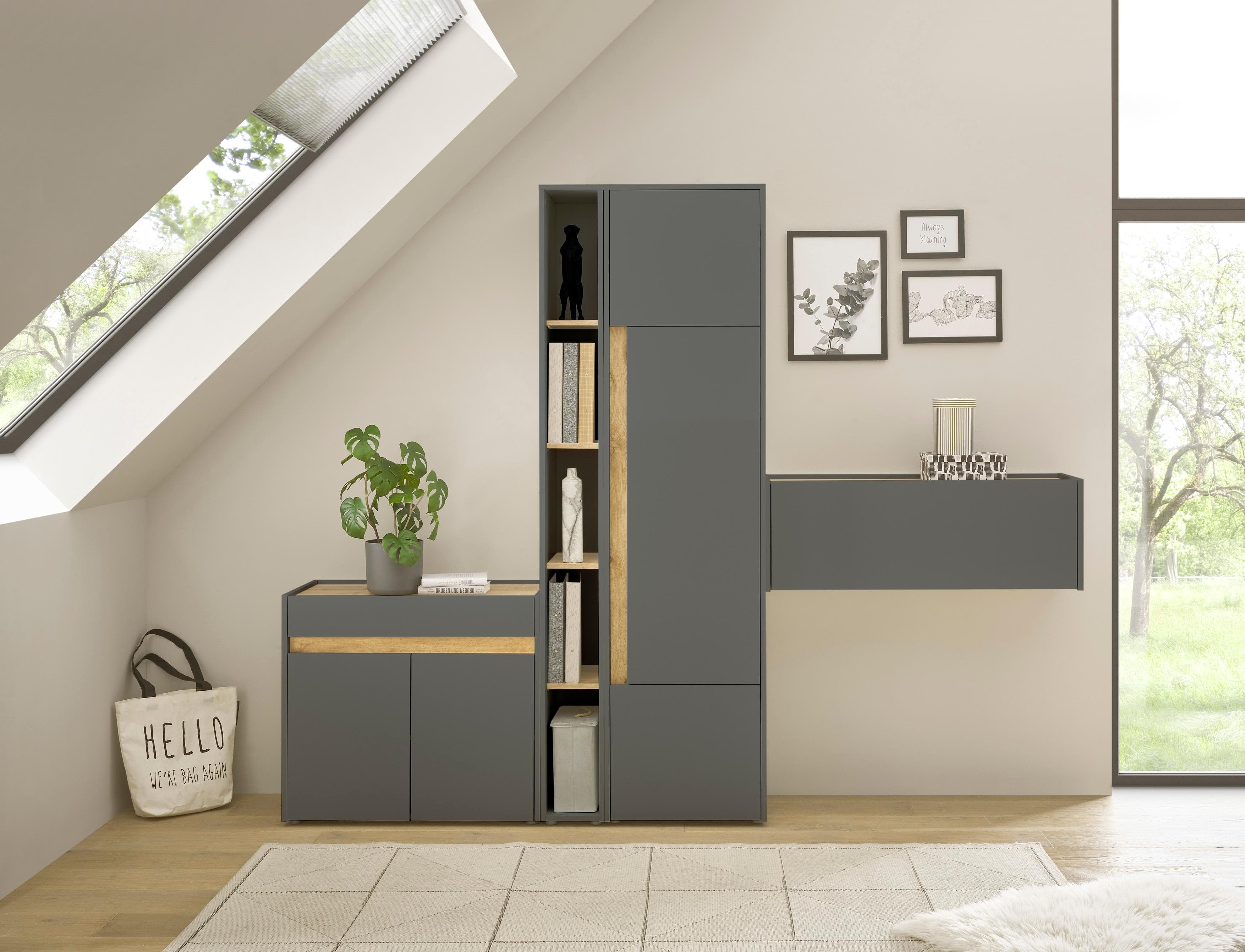 INOSIGN Büromöbel-Set CiTY/GiRON, (Set, 4-tlg)