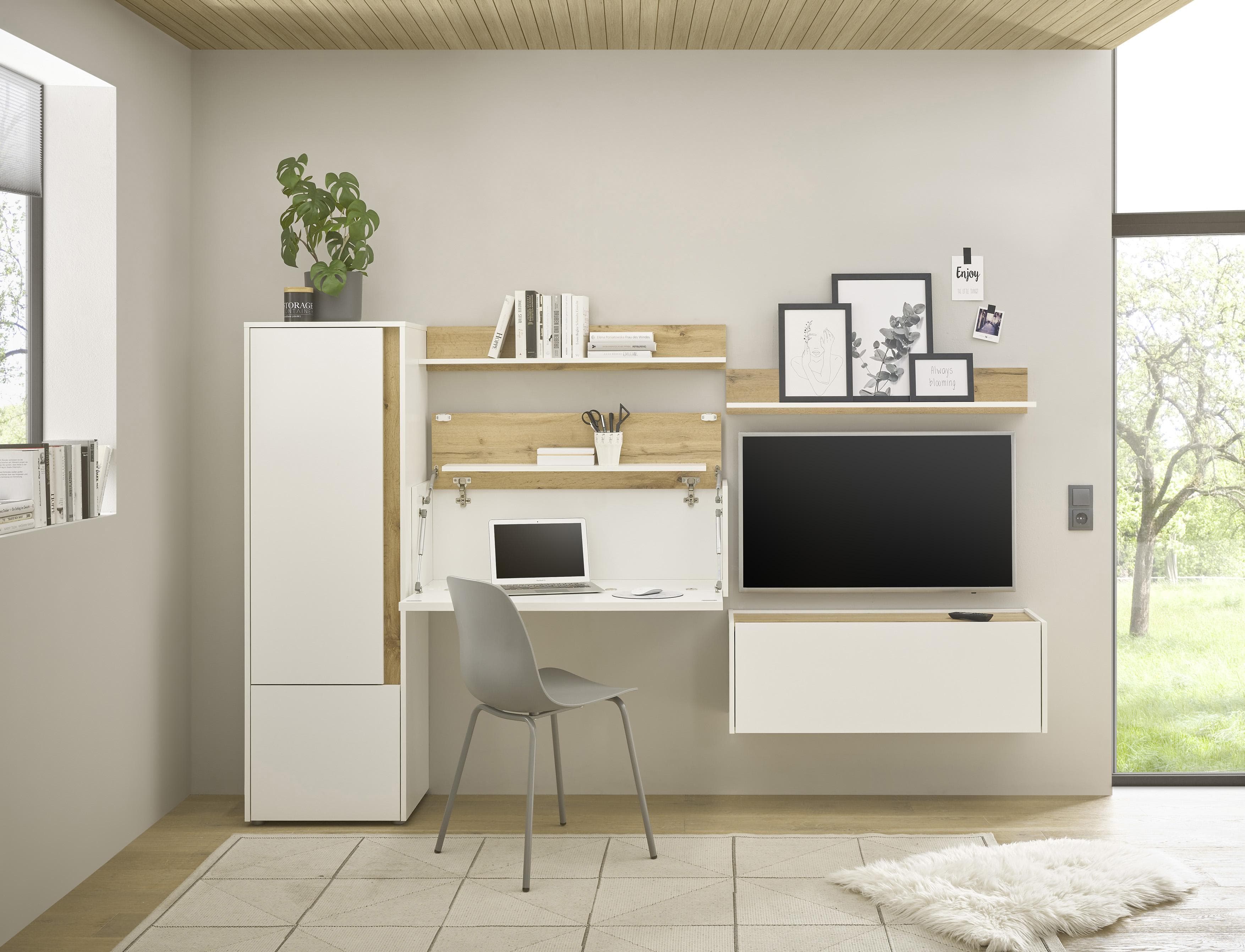 Büromöbel-Set INOSIGN CiTY/GiRON Weiß