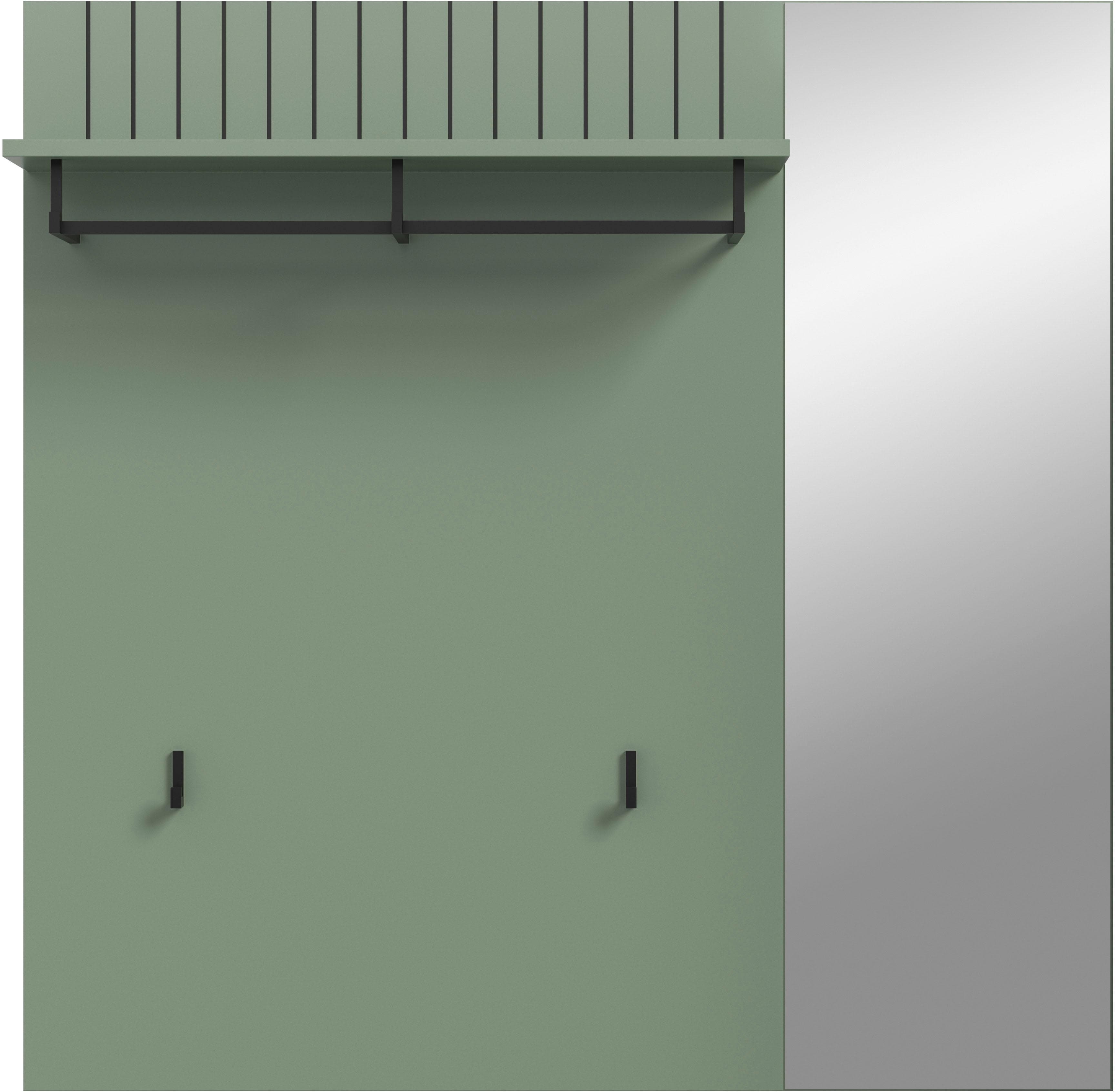 Garderobenpaneel INOSIGN 'TATIO' Smoke Green Nachbildung